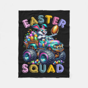 Paashaas Squad Humor Egg Hunting Day Fleece Deken