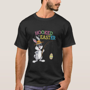 Paashaas Vissen Vangende Eieren Pret Vakantie Pase T-shirt