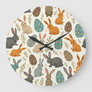 Paashaas Wall Clock Grote Klok