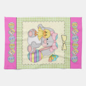 Paashanddoek Bunny Kitchen Theedoek (Horizontaal)