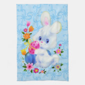 Paashanddoek Bunny Kitchen Theedoek (Verticaal)