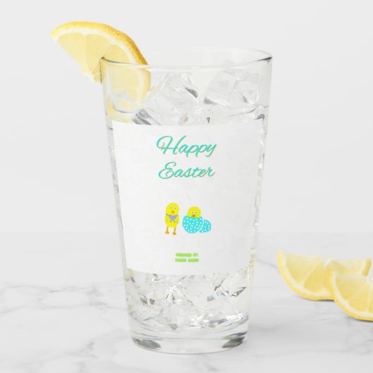 Paasharingglas Glas (Voorkant ijs)