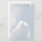 Paasherrijzenis is een Roos van Jezus Briefpapier (Voorkant / Achterkant)