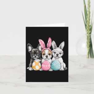 Paashond Paashond Bunny Ears Easter Egg Kaart