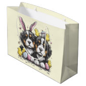 Paashonden Berner Groot Cadeauzakje (Achterkant Gekanteld)