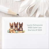 Paashonden Duitse herder Etiket (Insitu)