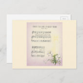  paashymne feestdagenkaart (Voorkant / Achterkant)