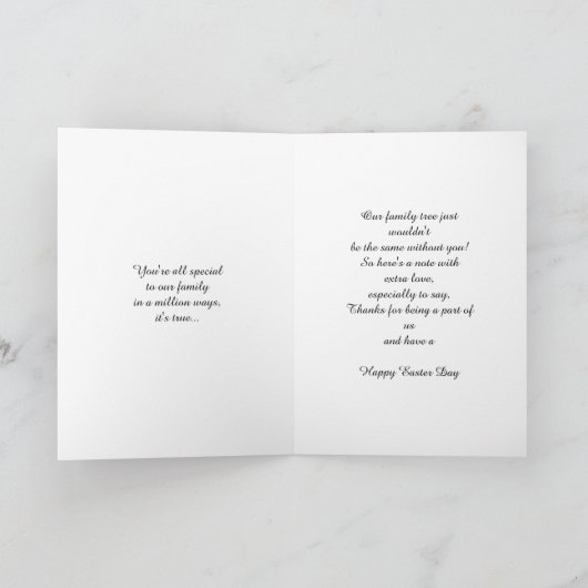 Paaskaart Feestdagen Kaart (Binnen)