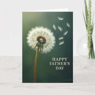Paaskaart met paardenbloem kaart