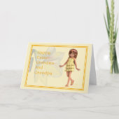 PaasKaart voor grootouders Feestdagen Kaart (Voorkant)