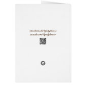 PaasKaart - Whimsical Hare (Achterkant)