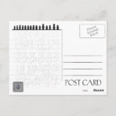 Paaskaarten Briefkaart (Achterkant)