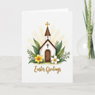 Paaskaarten met kapel kaart