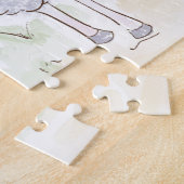 Paaskalk Lege tombe Legpuzzel (Zijkant)