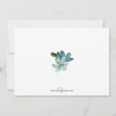  paaskarper met kippen feestdagenkaart (Achterkant)