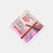 PAASKERKDIENSTEN | Jezus is Opgewekt Servet (Hoek)