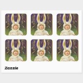  Paaskind bunny Vakantie sticker (Vel)