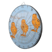 Paaskinderen in blauw dartbord (Voorkant Rechts)