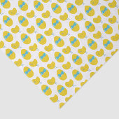 Paaskip en eierpatroon tissuepapier (Detail)