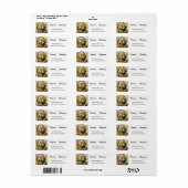 paaskippen etiket (Full Sheet)