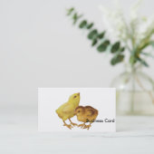  paaskippen visitekaartje (Staand voorkant)