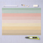 Paaskleur strepen patroon tissuepapier (Craft)