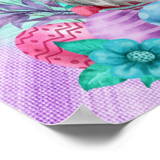 paaskoepel met mandeieren poster (Hoek)