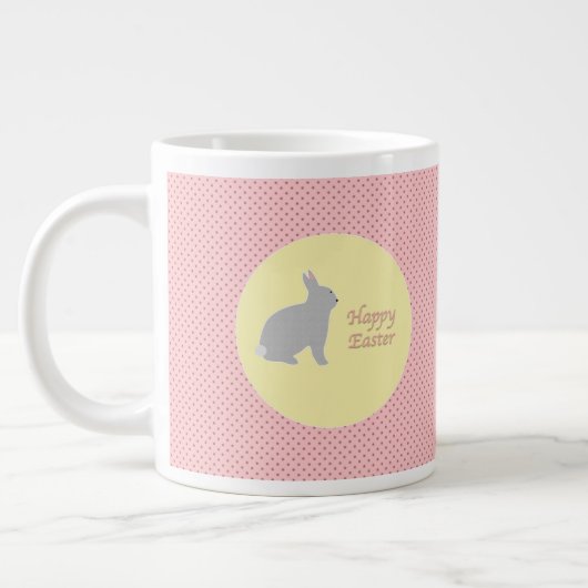 Paaskoffie-mok Extra Grote Beker (Links)