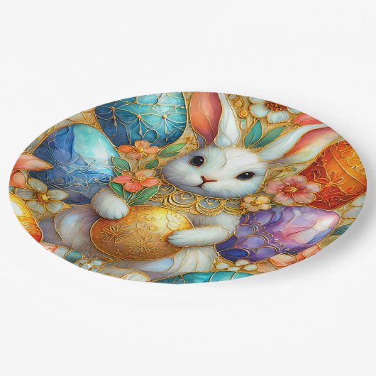 PAASKONIJN 3D ~ Alcoholinkten ~ Papier Bord (Gekanteld)