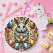 PAASKONIJN 3D ~ Alcoholinkten ~ Papier Bord (Feest)