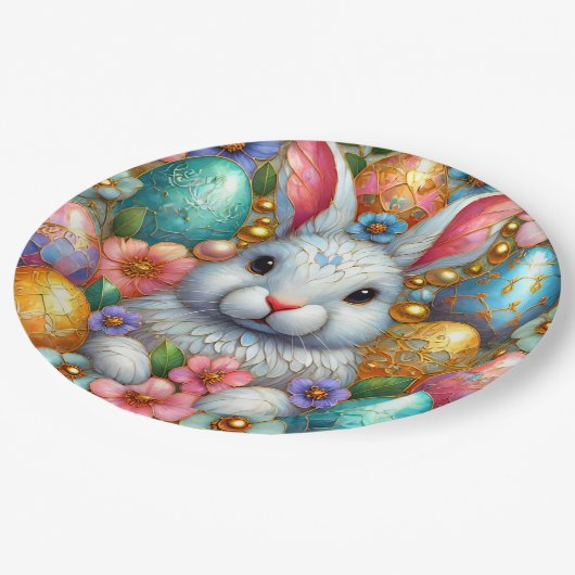 PAASKONIJN 3D ~ Alcoholinkten ~ Papier Bord (Gekanteld)