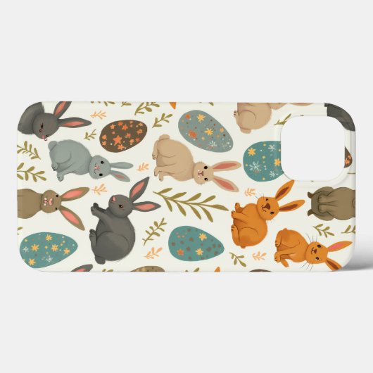 Paaskonijn Case-Mate iPhone Case (Achterkant (horizontaal))