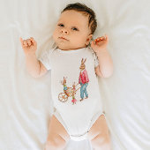  paaskonijn Decoratieve eierwt Romper