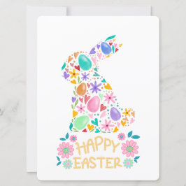 PAASKONIJN FEESTDAGENKAART