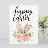 PAASKONIJN FEESTDAGENKAART (Staand voorkant)