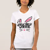 Paaskonijn Funny Ears Wasally Wabbit T-shirt (Voorkant)