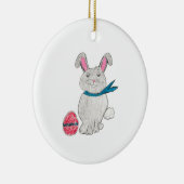Paaskonijn Keramisch Ornament (Rechts)