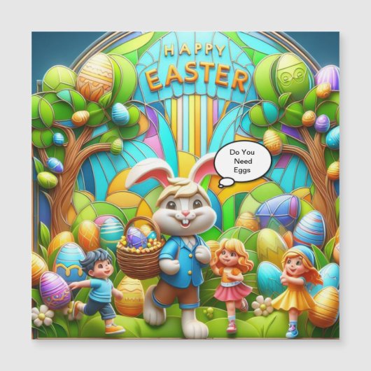 Paaskonijn magisch land (Voorkant)