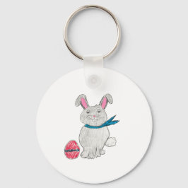 Paaskonijn Sleutelhanger