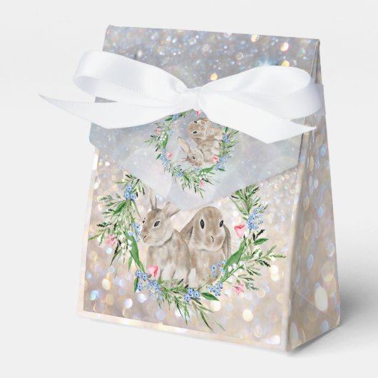 Paaskonijnen Bedankdoosjes (Voorkant Zijde)