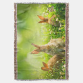 Paaskonijnen Deken (Voorkant Verticaal)