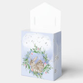 Paaskonijnen Silver Favor Box Bedankdoosjes (Geopend)