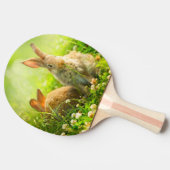 Paaskonijnen Tafeltennisbatje (Zijkant)