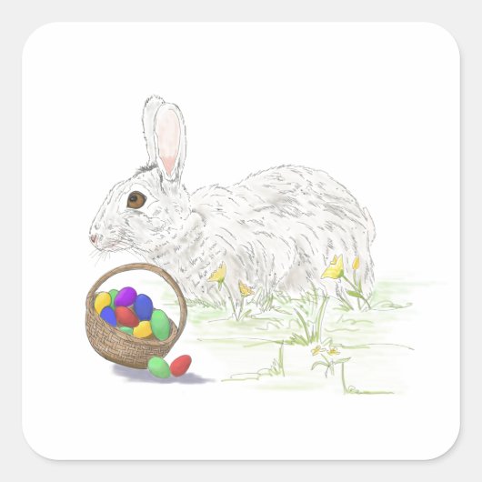 Paaskonijnse stickers (Voorkant)