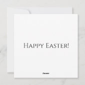  paaskonijntjes (1906), feestdagenkaart (Achterkant)