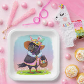 paaskraai papieren bordje (Feest)