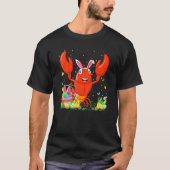 Paaskraaivis Bunny Egg Crawfish Paasrooster T-shirt (Voorkant)