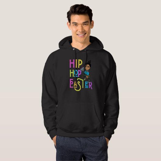 Paaskraamkliniek Dab Holiday Funny Kind B Hoodie (Voorkant volledig)