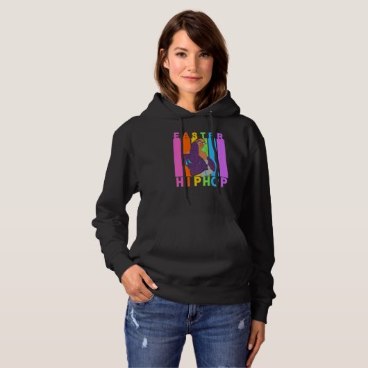 Paaskraamkliniek Dab Holiday Funny Kind B Hoodie (Voorkant volledig)