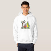 Paaskrokodille Bunny Eigroeiboom Alligator Boys Gi Hoodie (Voorkant volledig)